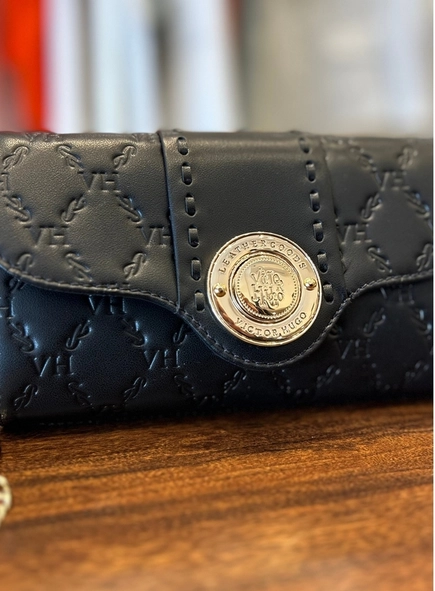 bolsa lock clutch elos vh couro