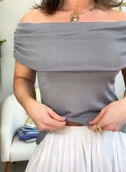 blusa malu ombro a ombro