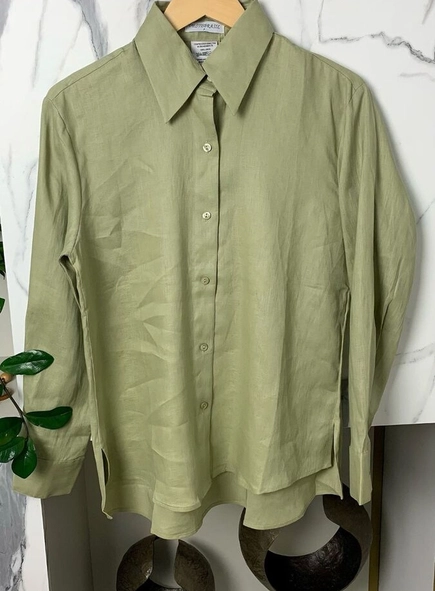 camisa capri linho100%