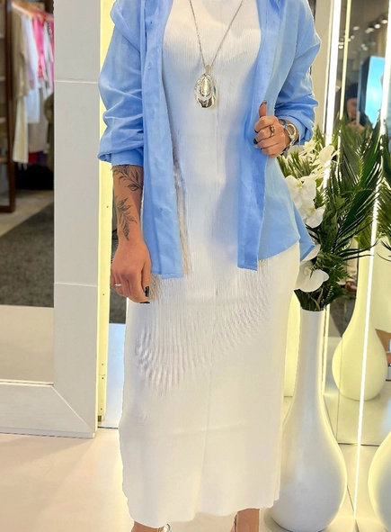 camisa capri linho100%