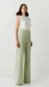 Calça linho alfaiataria wideleg silvia