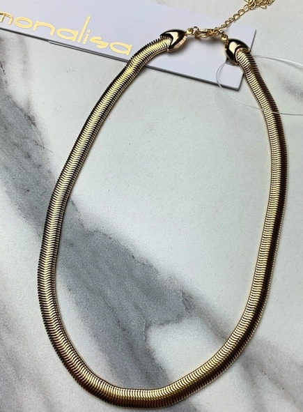 colar malha snake classic