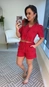 Conj. shorts e camisa laise