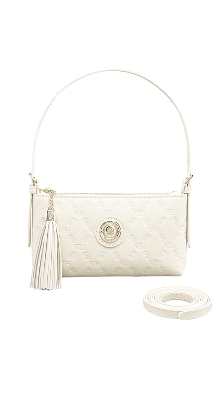 Bolsa Ada Toy Elos VH Blason Chain Couro Crystal Hue