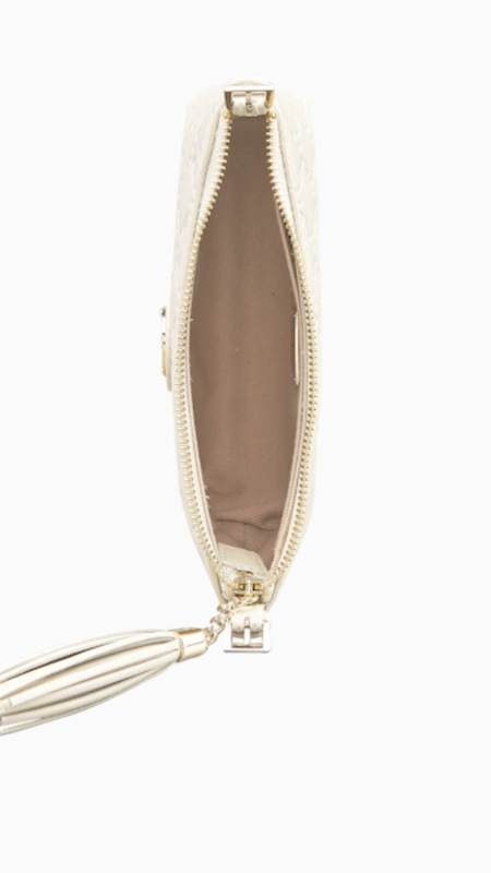 Bolsa Ada Toy Elos VH Blason Chain Couro Crystal Hue