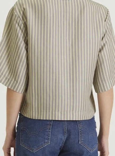 camisa linho forum estampa listrada