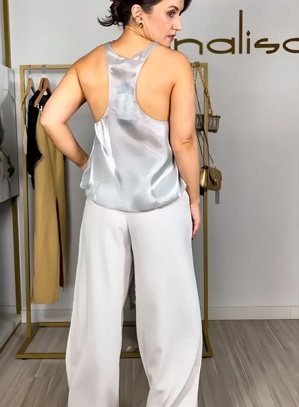 camiseta forum metalizada flint