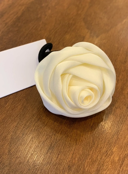 elástico prendedor de cabelo flor