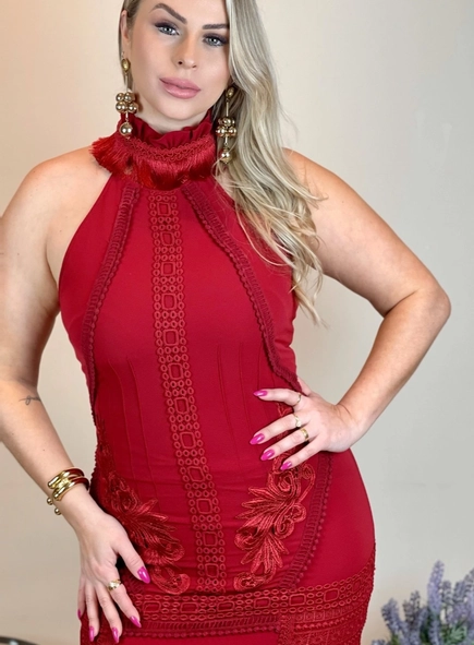 vestido longo gla alta kampola