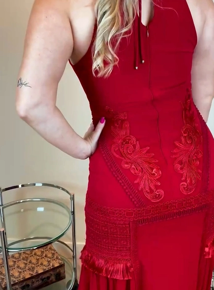 vestido longo gla alta kampola