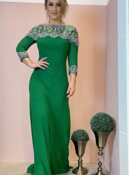 vestido longo busto bordado