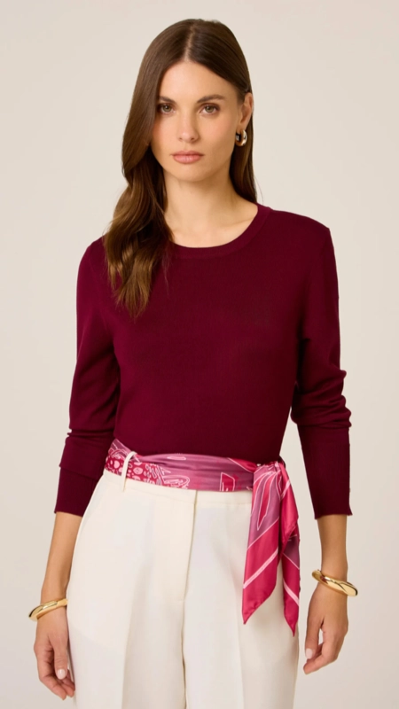 blusa tricot dudalina botão joia