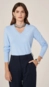 blusa tricot dudalina básica dec v