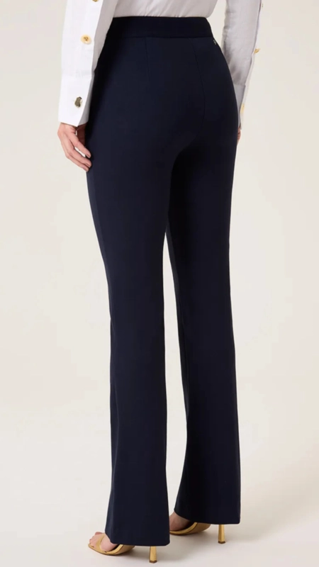 calça dudalina bootcut malha