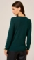 cardigan tricot dudalina botão joia