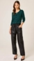 cardigan tricot dudalina botão joia