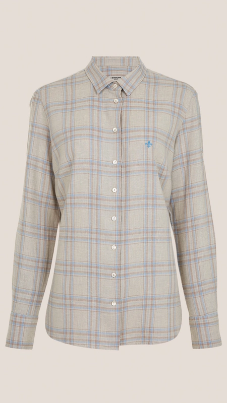 camisa dudalina ml regular xadrez line blend