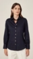 camisa dudalina ml regular botão joia