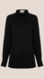 camisa dudalina ml slim alongada ajustada