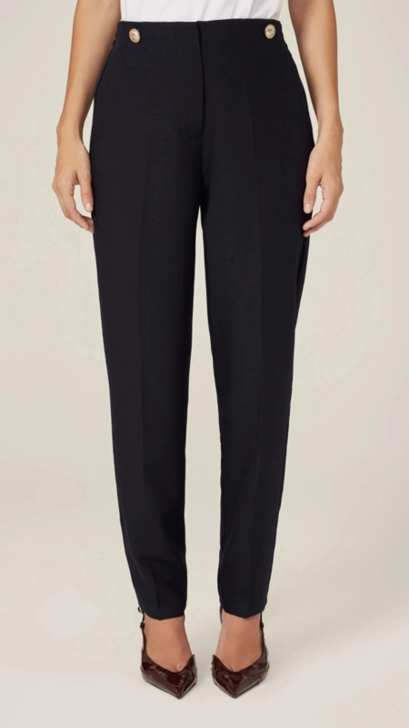 calça dudalina cigarrete botão