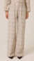 calça dudalina xadrez line blend