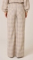 calça dudalina xadrez line blend