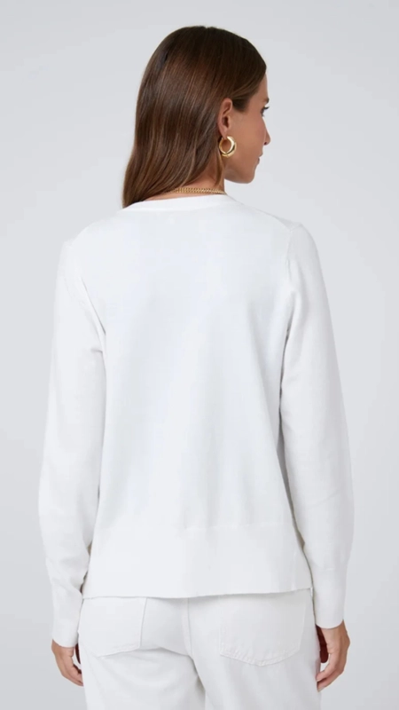 cardigan tricot dudalina básico