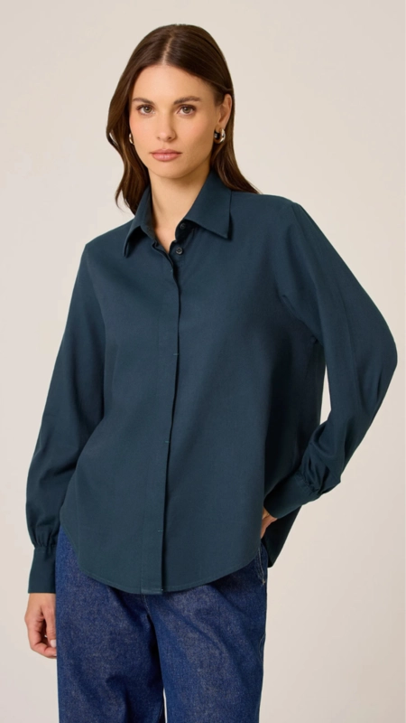 camisa dudalina ml relax liocel