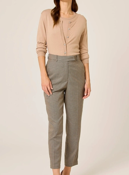 cardigan tricot dudalina botão joia