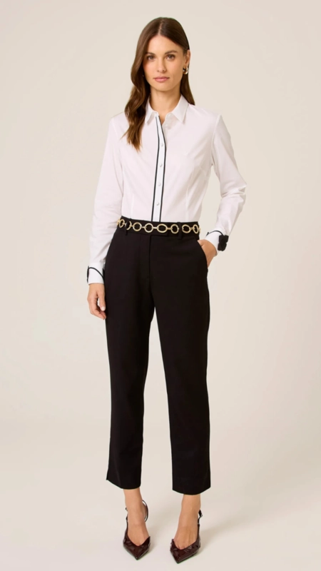 camisa dudalina ml slim punho flor