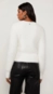 blusa tricot animale jeans pelinho