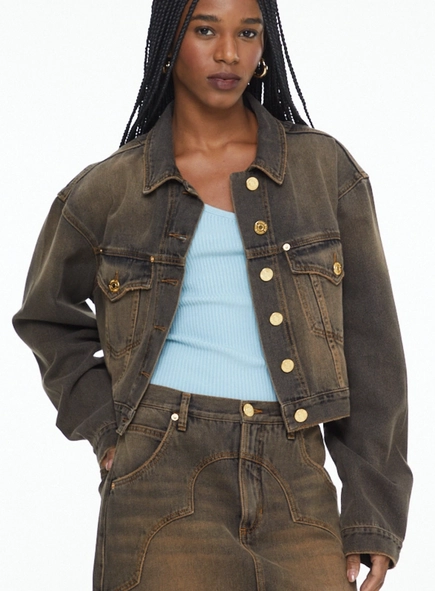 saia jeans box western animale jeans