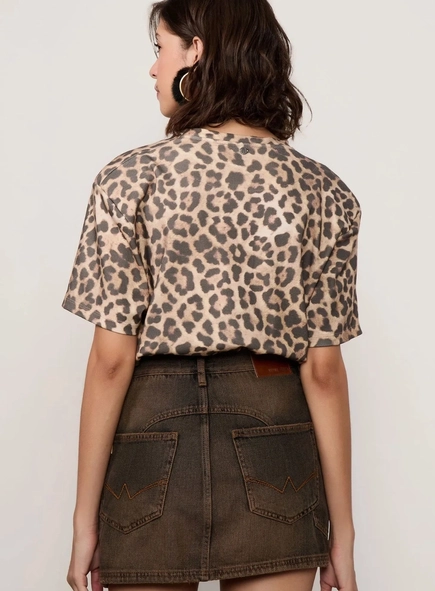 saia jeans box western animale jeans