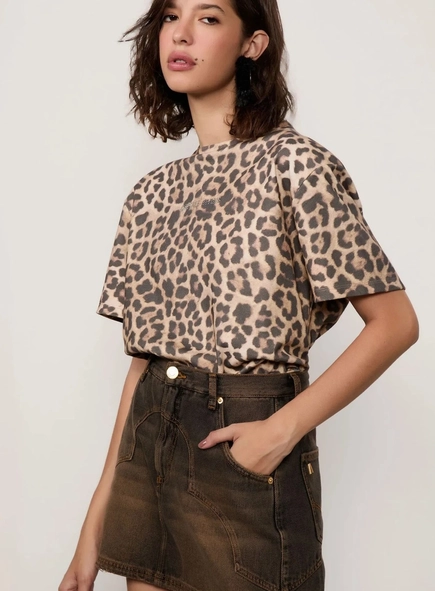 saia jeans box western animale jeans