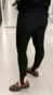 calça fusô animale jeans tricot