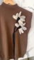 Blusa tricot flower ultrasoft