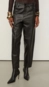 calça de couro animale basic