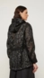 parka animale cutout flores com bolso