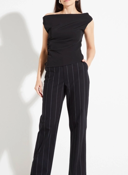 calça alfaiataria risca forum