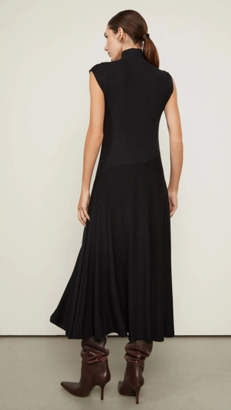 vestido midi animale mc