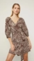 vestido curto animale est pois vitral