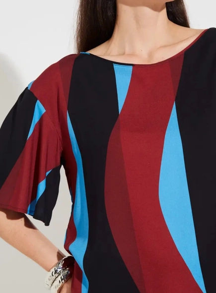 blusa visco estampada forum