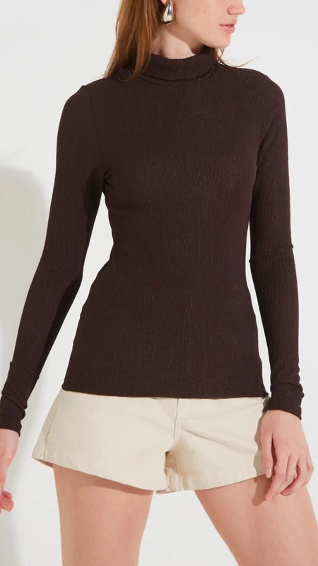 blusa ml fios lurex forum
