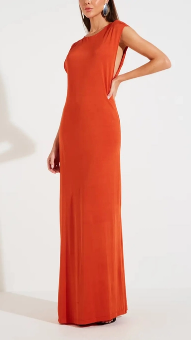 vestido longo jersey forum