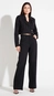 blazer listrado cropped forum
