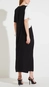 vestido midi mc crepe bicolor forum