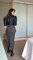 vestido midi sem alça elegance forum