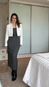 vestido midi sem alça elegance forum