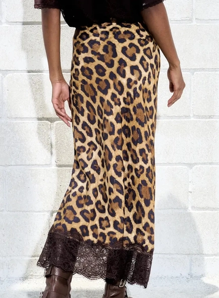 saia midi open jacquard luxury savage