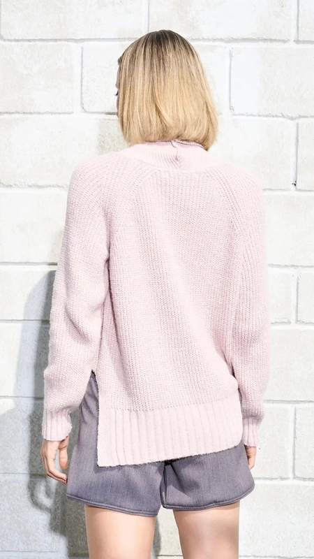 blusa tricot open